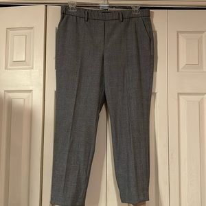 Talbots 12 P Black/Gray - Cambridge Pant, Pull on,elastic waist, hemmed to 26”